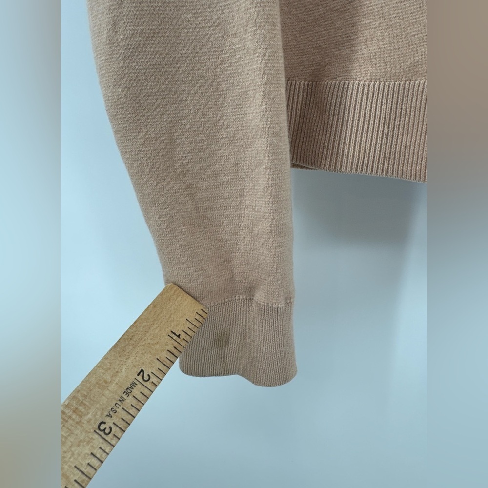 & Other Stories Wool Beige Knit Long Sleeve Sweater Pullover Women’s Small - Picture 3 of 9